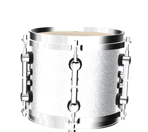 Sonor SQ2 8x7 Tom Tom, White Sparkle 1058450-2